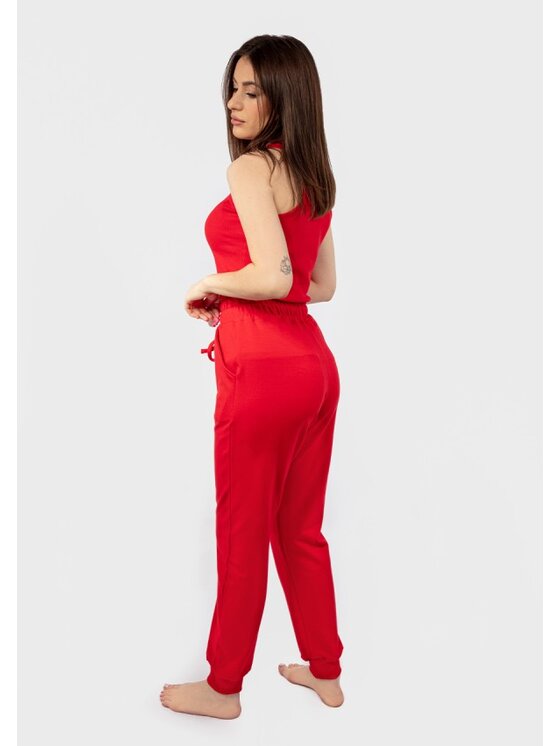 DKaren Sport DKaren Sport Dres DK-K-B5 Czerwony Classic Fit
