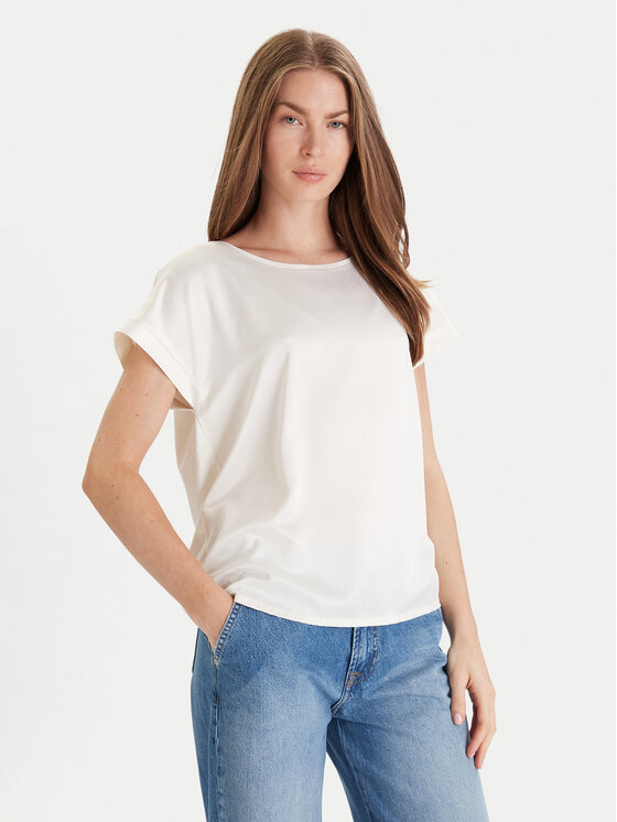 JOOP! JOOP! Halenka 30044802 Écru Regular Fit