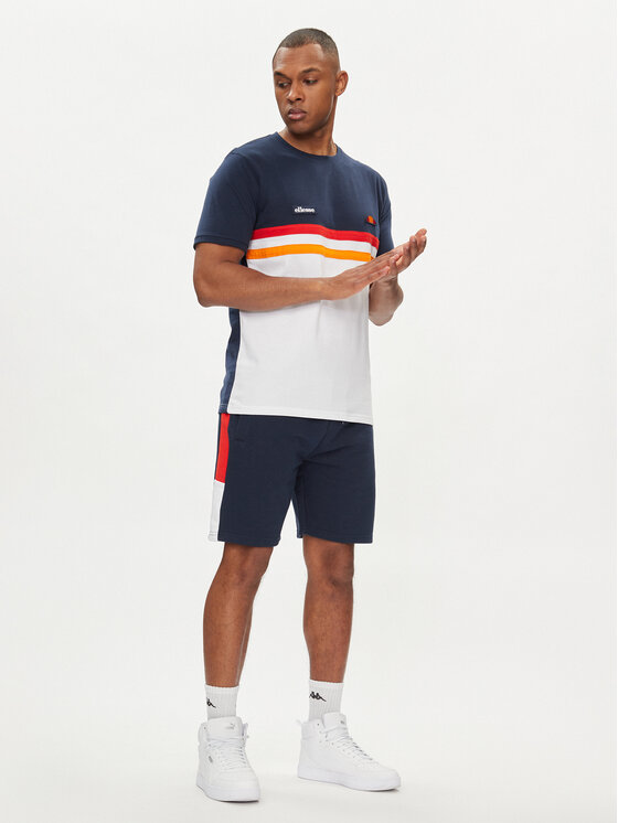 Ellesse Short de sport Turi SHR17435 Bleu marine Regular Fit