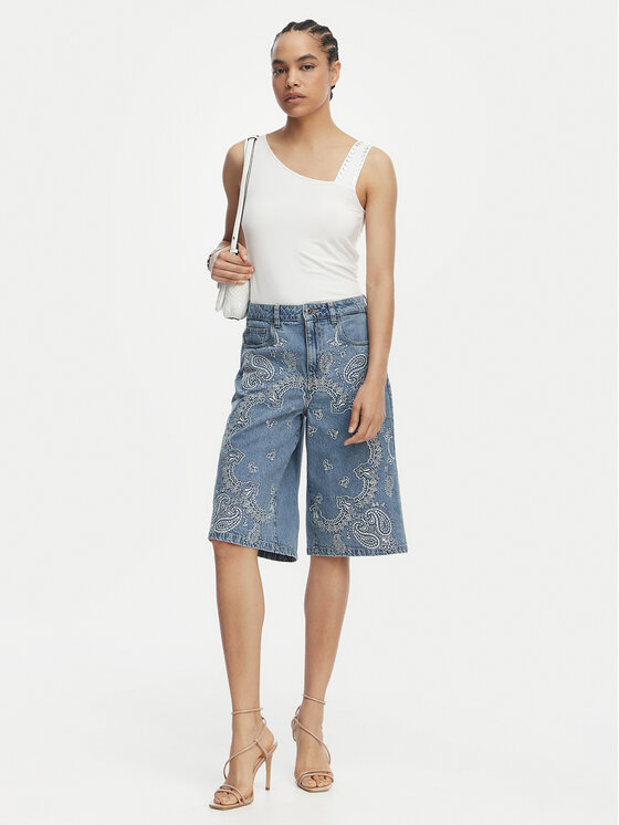 Liu Jo Beachwear Liu Jo Beachwear Top VA6033 JS360 Bijela Regular Fit