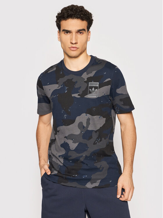 T-shirt Graphics Camo Allover Print Tee H13493 Blu...