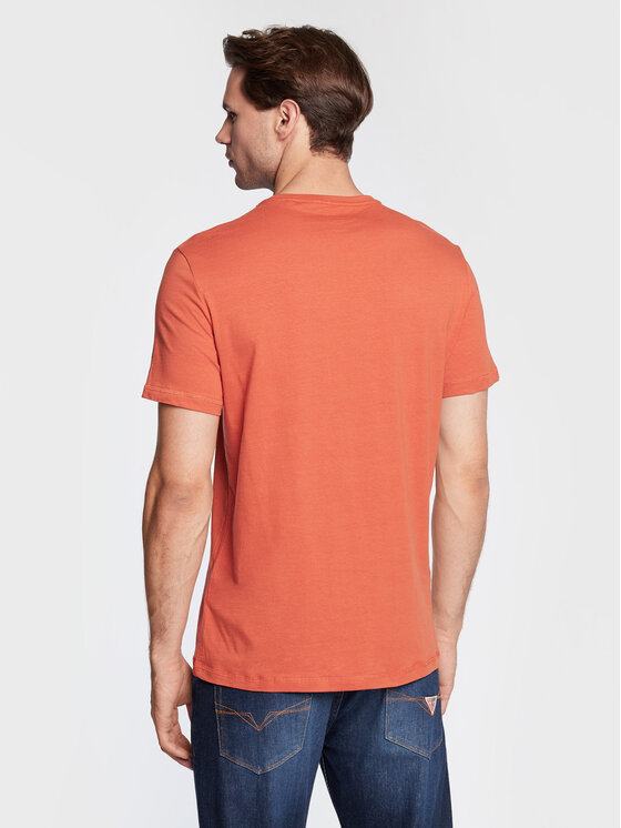 T-shirt Jasin M2BI43 J1314 Arancione Slim Fit