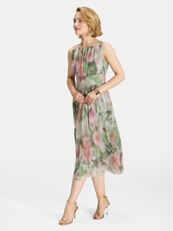 Swing Swing Coctailkleid 5AK11700 Bunt Regular Fit