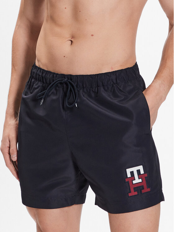 Tommy Hilfiger Kupaće Gaće I Hlače UM0UM02732 Tamnoplava Slim Fit