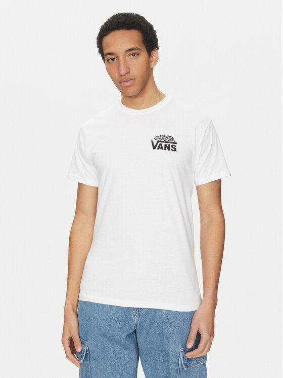 Vans Vans T-Shirt Sneaky VN000M3Y Bílá Regular Fit