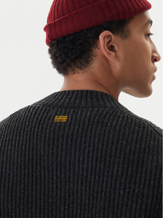 G-Star Raw G-Star Raw Πουλόβερ Essential D23731-E212 Γκρι Regular Fit