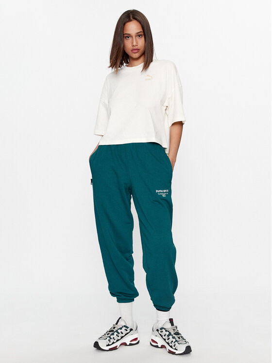 Puma Puma T-särk Classics 621381 Ekrüüvärv Oversize