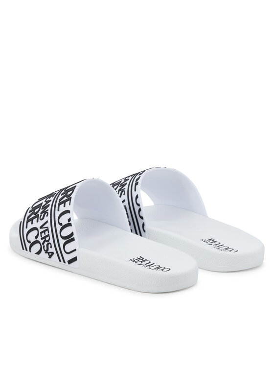 Versace Jeans Couture Versace Jeans Couture Şlapi 79YA3SQ1 71352 003 Alb