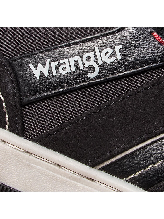 Wrangler Wrangler Sneakers Marshall Low WM91040A Negru