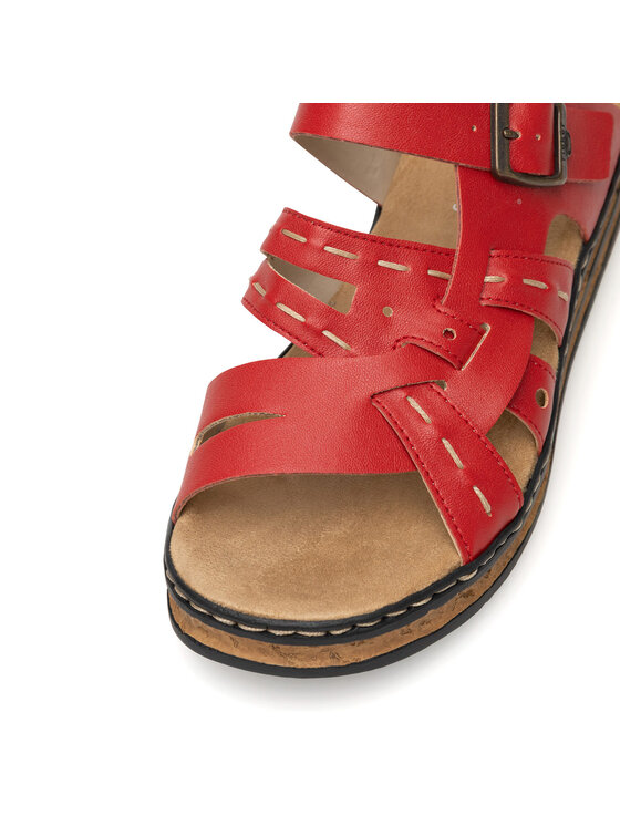 Rieker Rieker Pantoletten 62976-33 Rot
