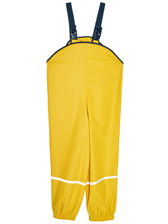 Playshoes Панталони за дъжд 405424 D Жълт Regular Fit