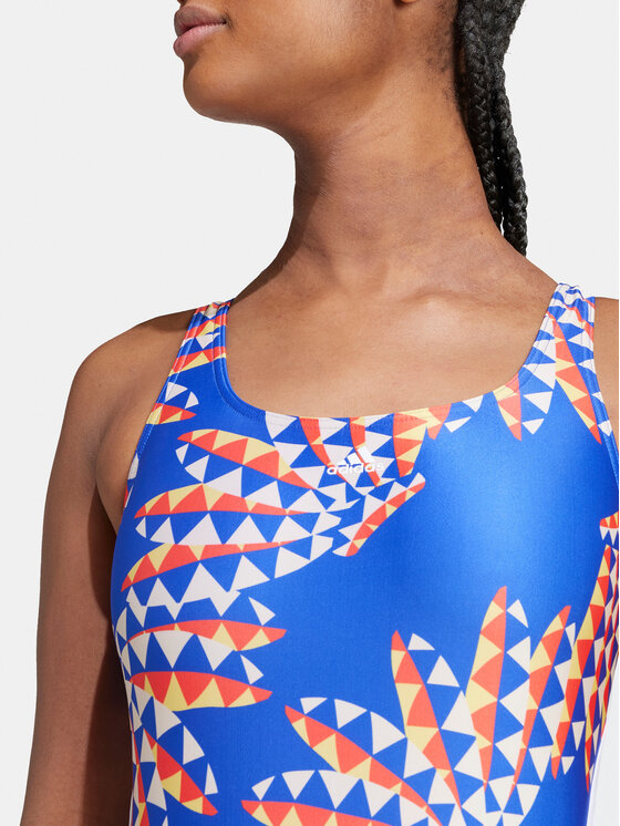 adidas adidas Bikiny FARM Rio 3-Stripes IR6228 Modrá Regular Fit