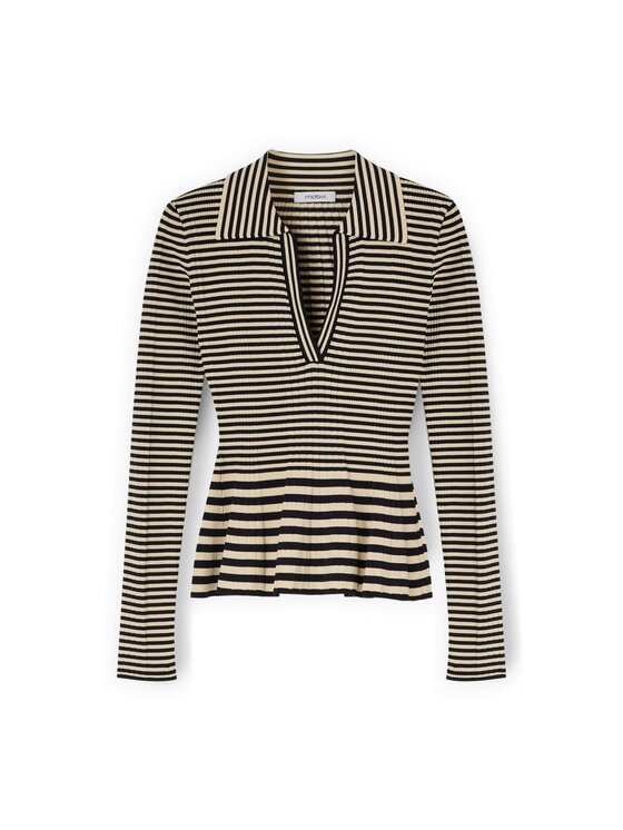 Motivi Motivi Sweter M117W003807N0S1 Kremowy Slim Fit