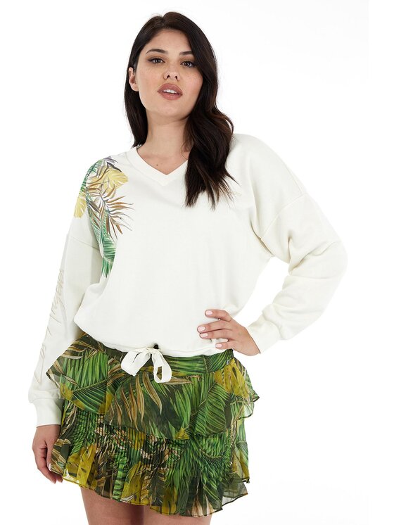 Guess Guess Pluus Palm W3GQ16 K8802 Ekrüüvärv Relaxed Fit