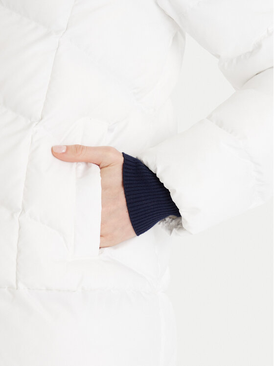 Geox Geox Giubbotto invernale Anylla W4628P T3144 F1680 Bianco Regular Fit