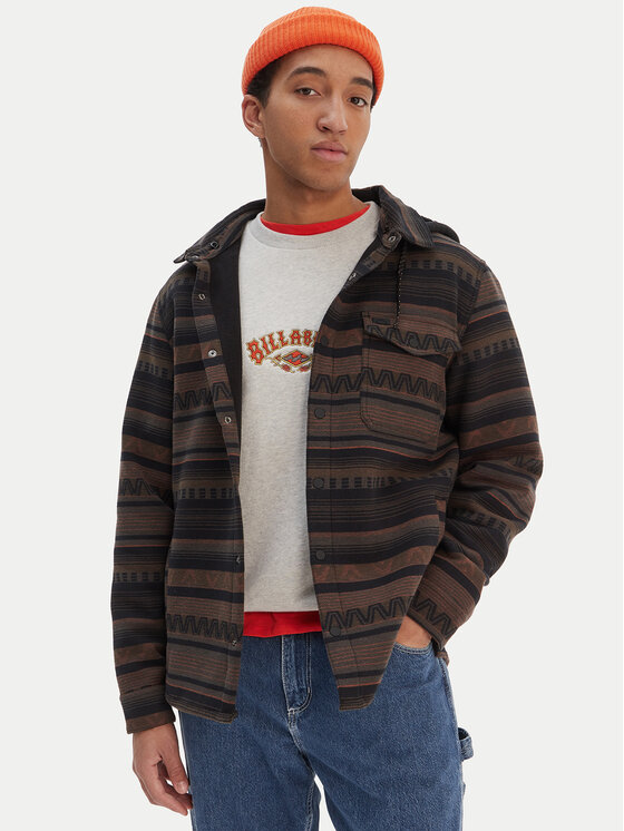 Billabong Billabong Átmeneti kabát Furnace Bonded EBYWT03005 Zöld Regular Fit
