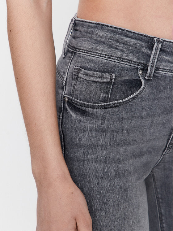 Vero Moda Vero Moda Jeansy Embrace 10286263 Szary Skinny Fit