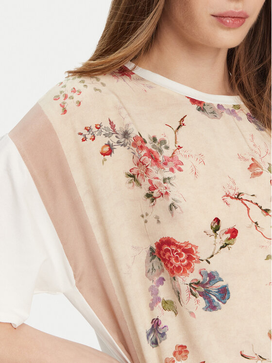 Weekend Max Mara Weekend Max Mara T-shirt Pampas 2515941082 Bež Relaxed Fit