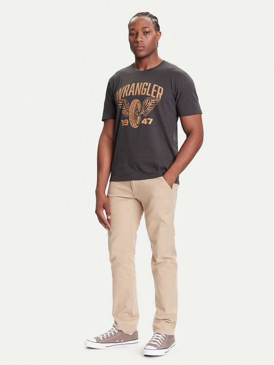 Wrangler Wrangler Chino 112371101 Bež Regular Fit