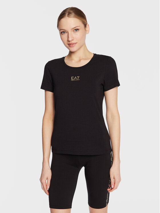 T-shirt 3RTT05 TJDZZ 0201 Nero Regular Fit