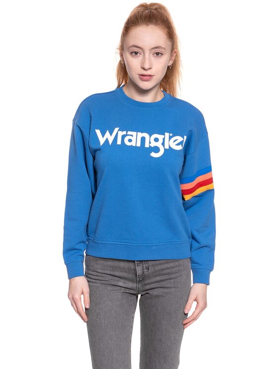 Bluza, rozmiar S, Niebieski, LOGO SWEAT