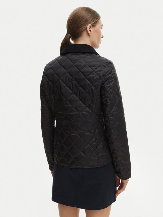 Barbour Barbour Prechodná bunda Deveron LQU1012BK91 Čierna Regular Fit