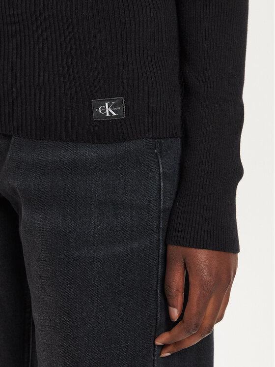 Calvin Klein Jeans Calvin Klein Jeans Rolák J20J224225 Čierna Regular Fit