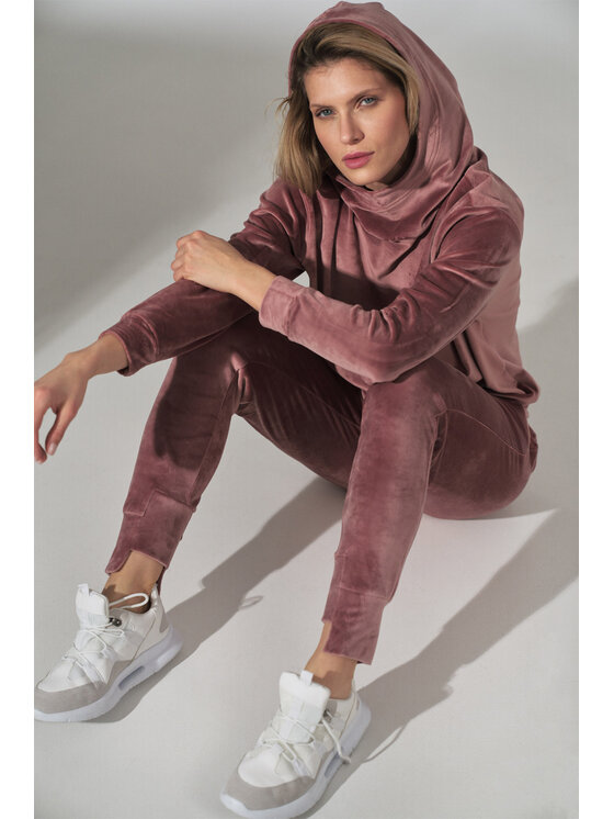 FIGL FIGL Dámske nohavice M746 Ružová Regular Fit