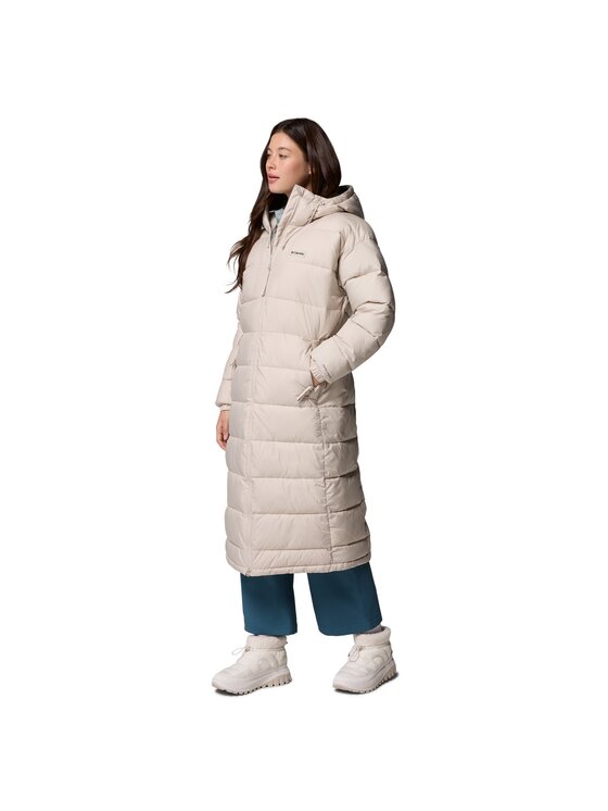 Columbia Columbia Płaszcz 213354 Beżowy Regular Fit