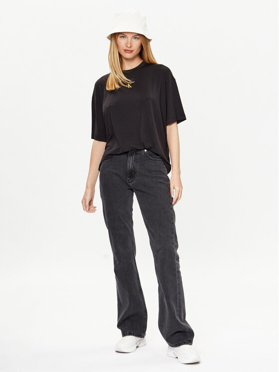 Calvin Klein Jeans Calvin Klein Jeans Blugi J20J221234 Negru Straight Leg