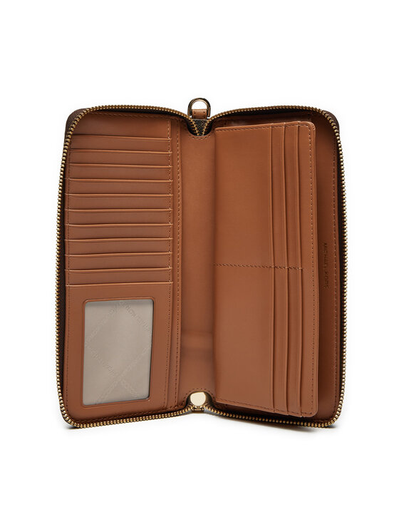 MICHAEL Michael Kors MICHAEL Michael Kors Portofel Mare de Damă Jet Set 32F1GJ6E7B Maro