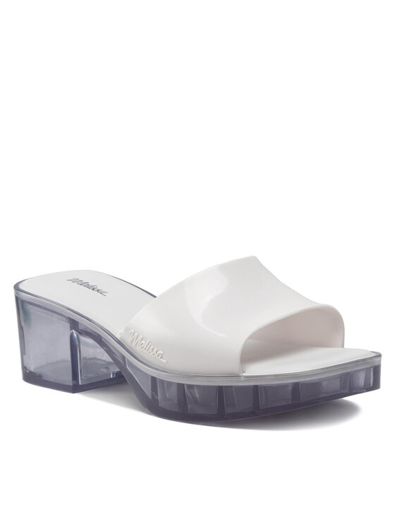 Klapki Melissa, Rozmiar 38, Białe, Shape Ad 32955