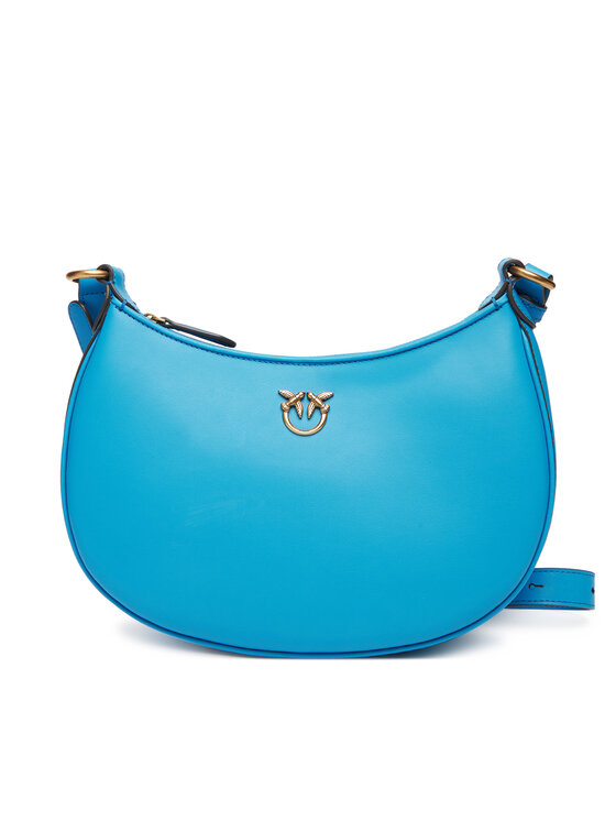 PINKO PINKO Kabelka Half Moon Mini Fl Al 25-26 PLTT 102790 A0F1 Modrá