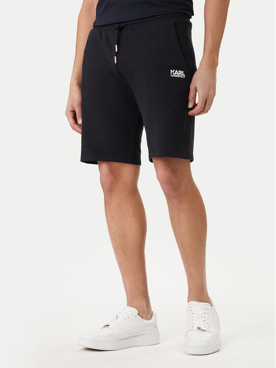 KARL LAGERFELD KARL LAGERFELD Pantaloni scurți sport 705783 562917 Bleumarin Regular Fit