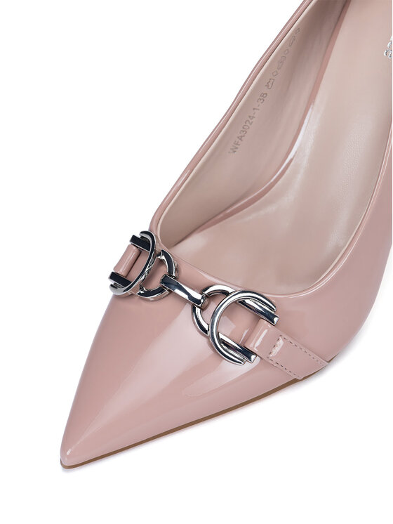 DeeZee DeeZee Pantofi cu toc subțire WFA3024-1 Roz