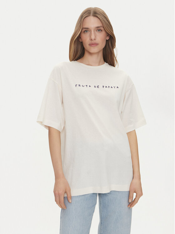 Vero Moda Vero Moda Póló Taz Hailey 10337839 Fehér Regular Fit