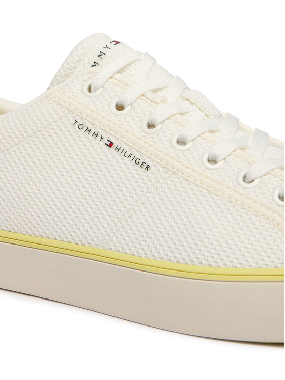 Tommy Hilfiger Tommy Hilfiger Tenniskingad Harlem Core Ii Seasonal Textile FM0FM05820 Valge
