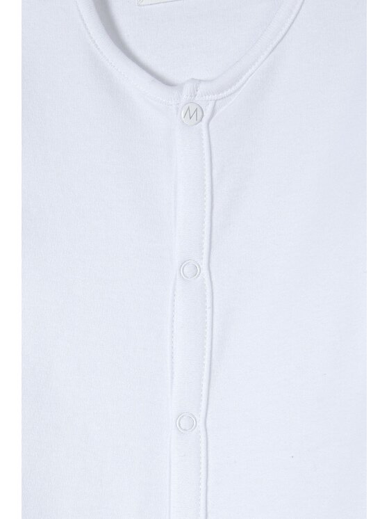 minoti minoti Pajac 13babybasic 1 Biały Regular Fit