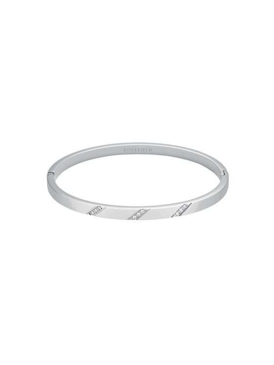 Rosefield Rosefield Bransoletka Bangle Collection Srebrny