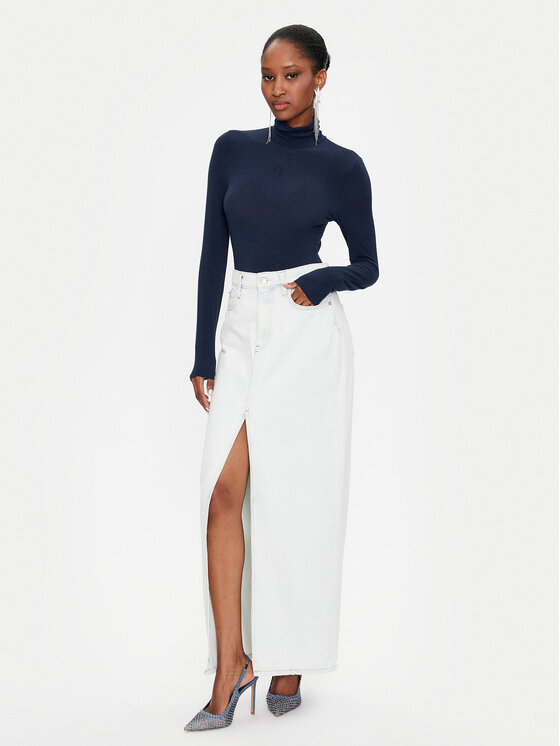 PINKO Pinko Rollkragenpullover Abdaly 102067 A24I Dunkelblau Regular Fit