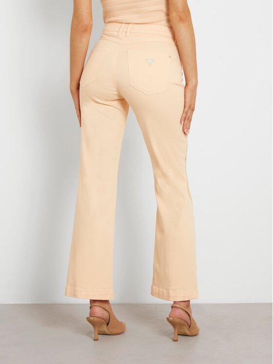 Guess Guess Jeansy 162393 Oranžová Flared Fit