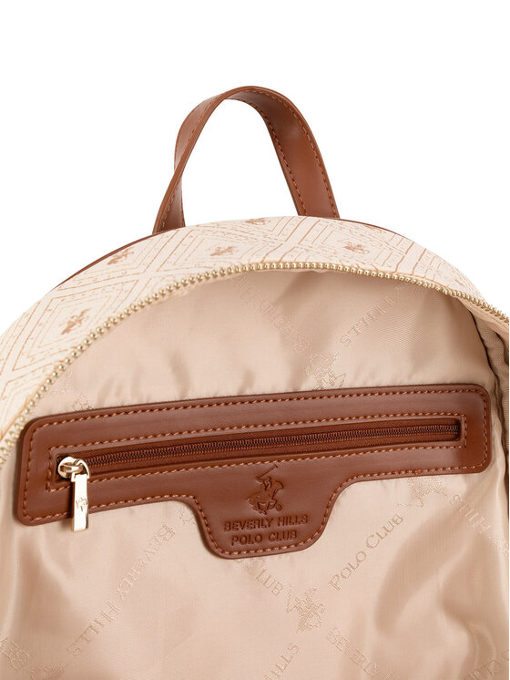 Beverly Hills Polo Club Beverly Hills Polo Club Plecak BHPC-S-002-07 Beżowy