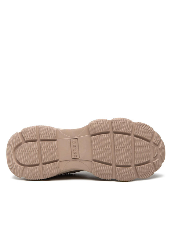 Guess Guess Sneakersy Micola FL7MIC LEA12 Beżowy