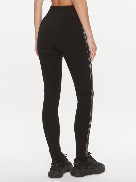 EA7 Emporio Armani EA7 Emporio Armani Легінси 3DTP69 TJ01Z 1200 Чорний Skinny Fit