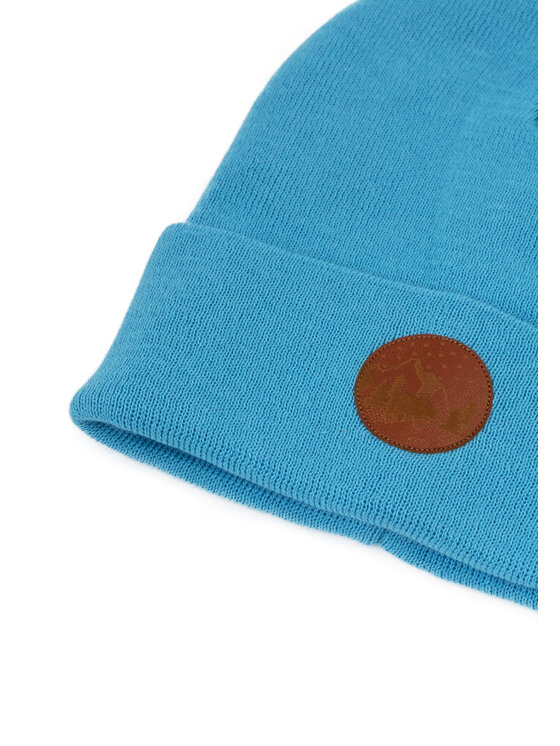Kabak Kabak Czapka klasyczna beanie Niebieski