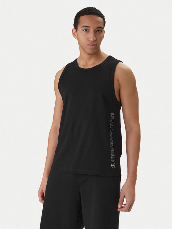 KARL LAGERFELD Tank top B1M46012 Negru Regular Fit