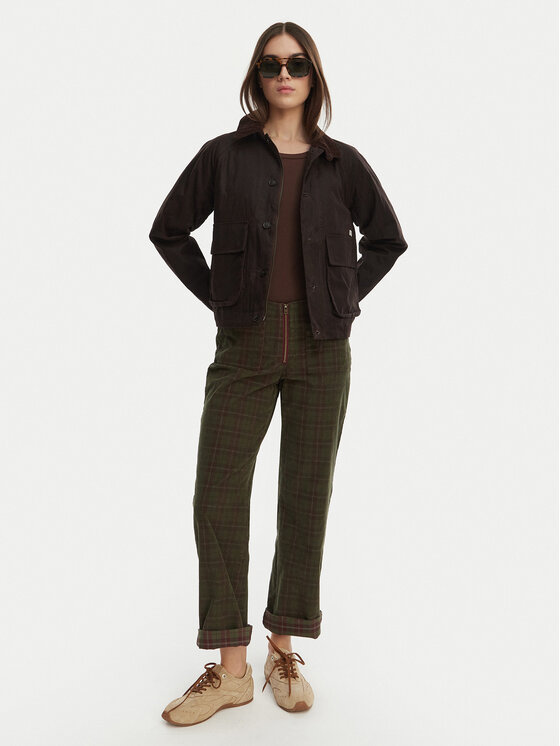 Element Element Prehodna jakna Orchard Waxed W ELJJK00142 Rjava Relaxed Fit