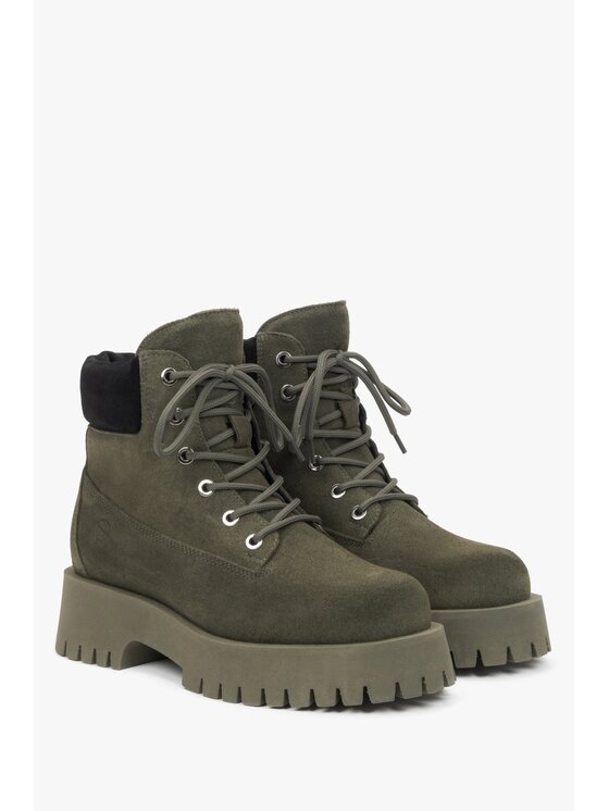 Estro Estro Stivaletti ER00116339 Verde