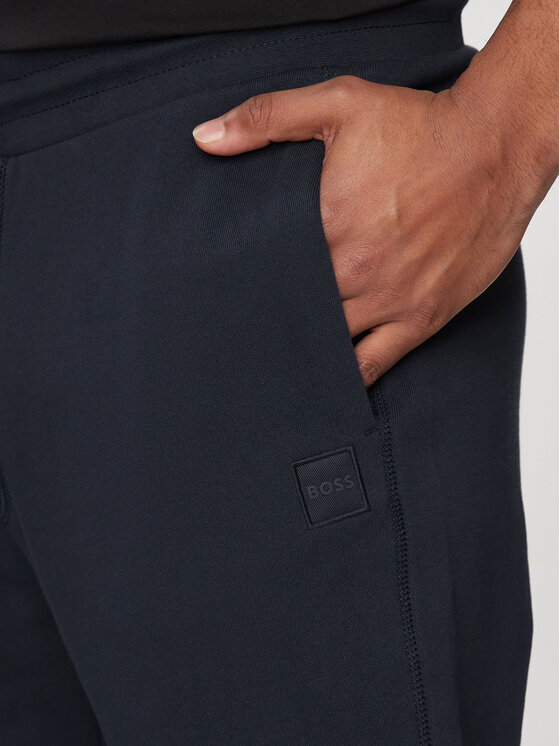 BOSS Boss Spodnie dresowe Sestart 50509303 Granatowy Regular Fit