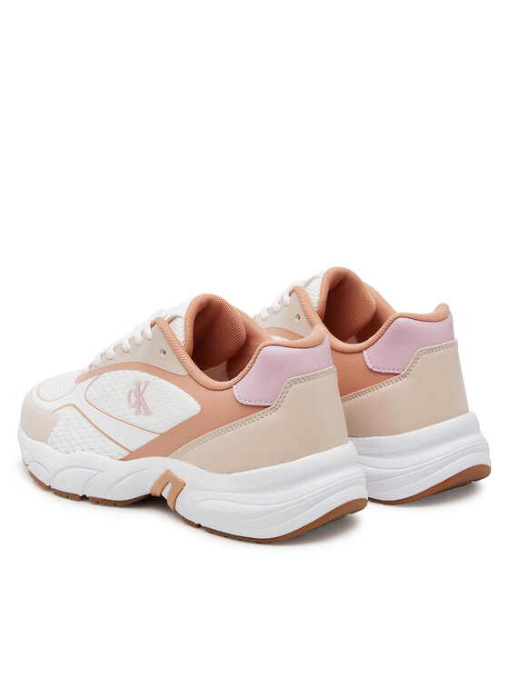 Calvin Klein Jeans Calvin Klein Jeans Tenisice Retro Tennis Knit Mg YW0YW01887 Bijela